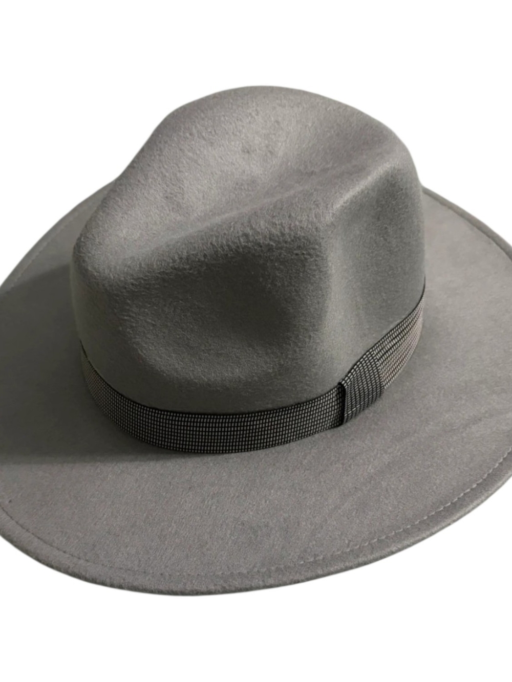 AEROSOLES Gray Felt Hat with Interior Label